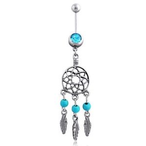 Dreamcatcher Belly Button Ring